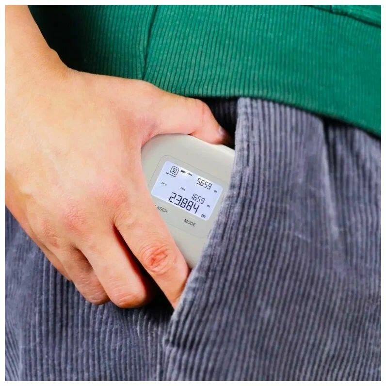 Измерительные Инструменты Xiaomi Измерительная лазерная рулетка AKKU Laser (AK301)