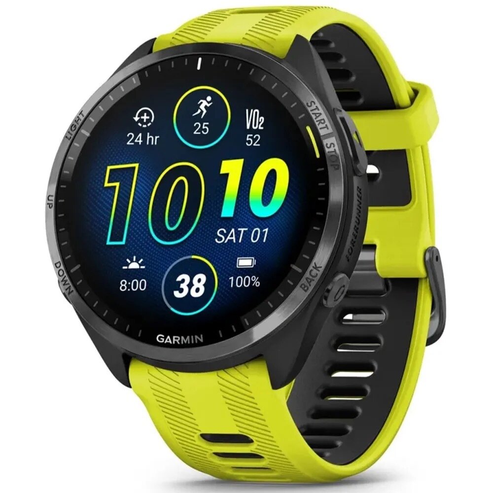 Умные часы Garmin Forerunner 965, желтый-черный (010-02809-12)