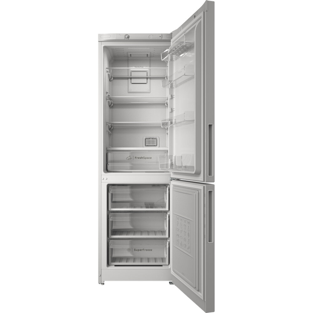 Холодильник Indesit ITR 4180 W, полный No Frost, стандартный компрессор, класс энергоэффективности А — фото 1