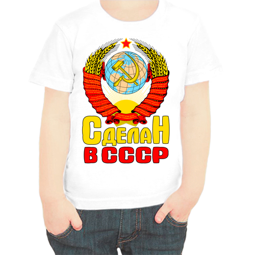 фото Футболка , размер 68, белый нет бренда