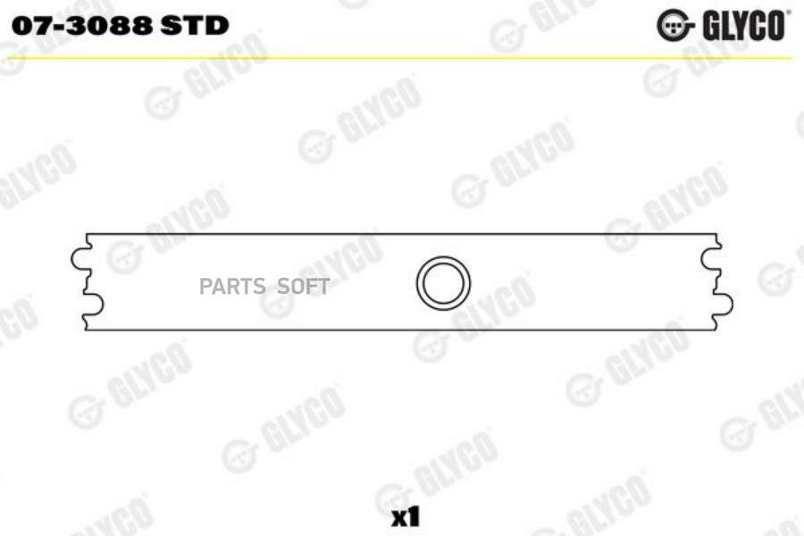 GLYCO 07-3088 STD Вклад. двиг. AUDI/VW