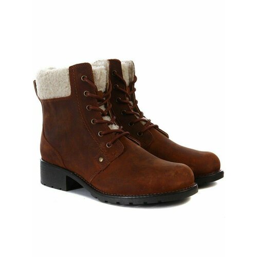 фото Ботинки clarks, размер 5d uk, бежевый, коричневый