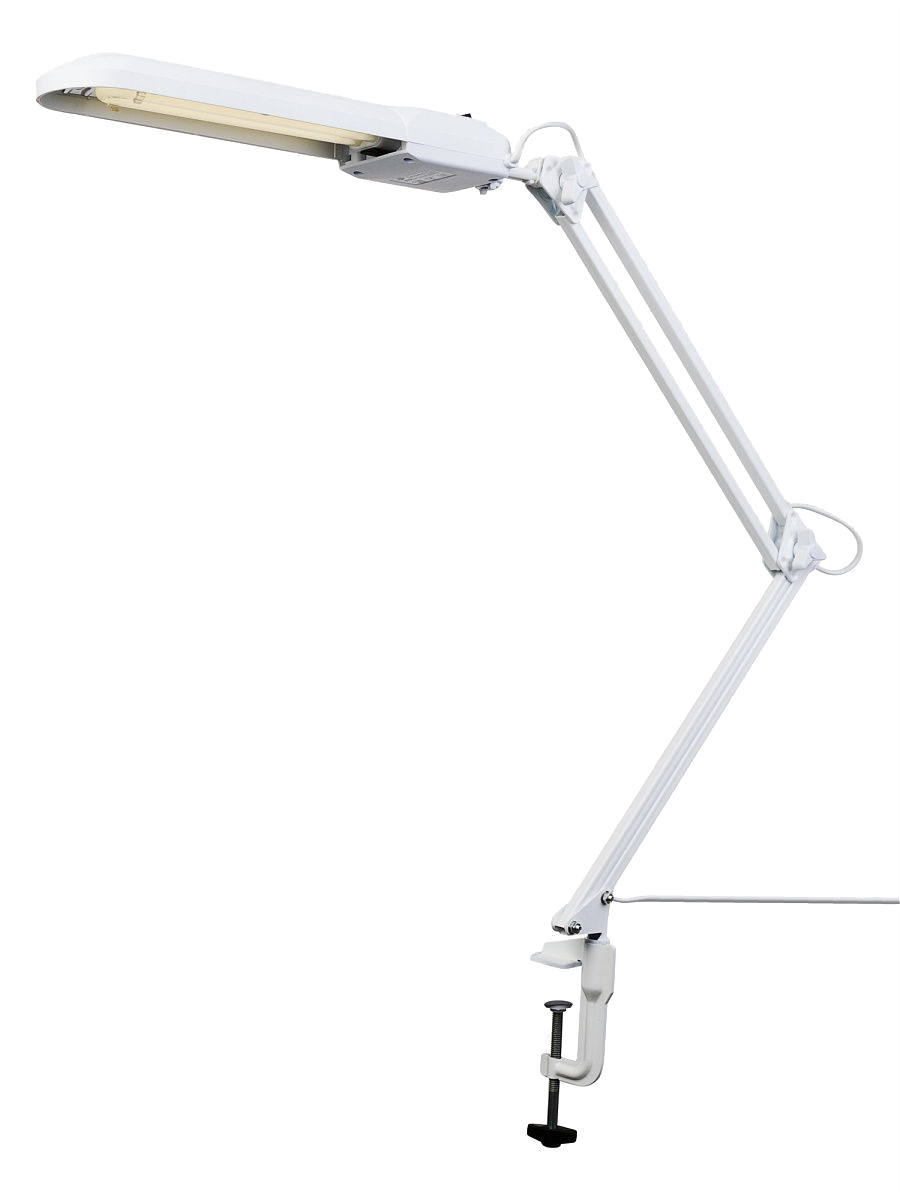 Настольная лампа 1х11Вт 2G7 (дельта с АПП MC серый) ТрансВит
