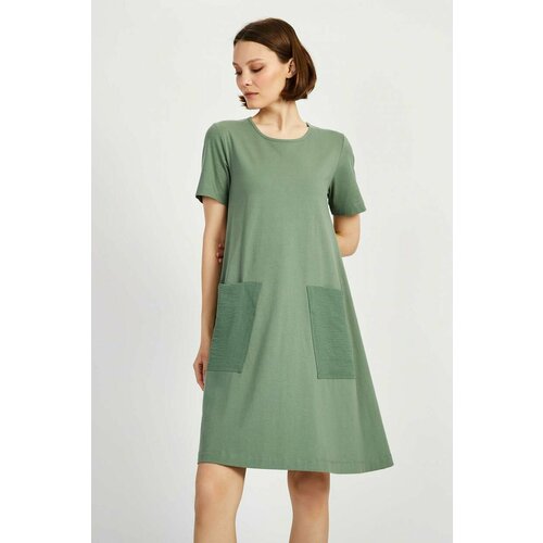 Платье Baon, размер XS, зеленый
