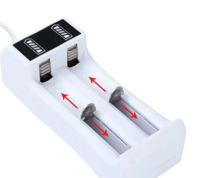 Usb зарядка на два аккумулятора li-ion 18650 14500 — фото 3