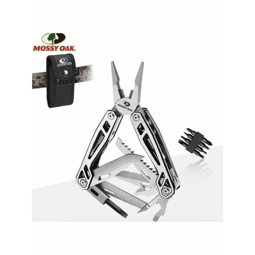 Мультитул/MULTI-TOOL MOSSY OAK 21 в 1 с чехлом