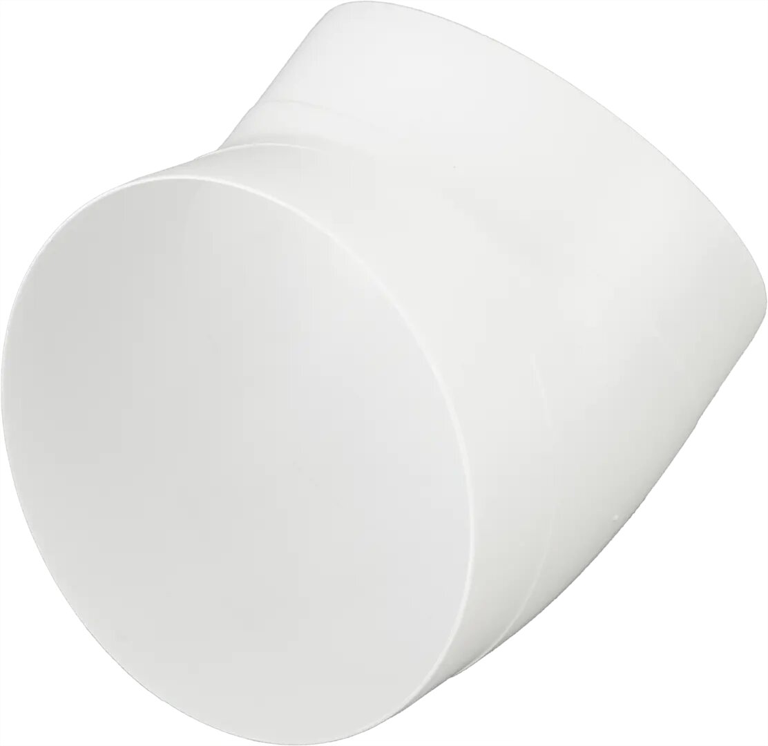 фото Колено для круглых воздуховодов Equation D150 мм 45 градусов пластик