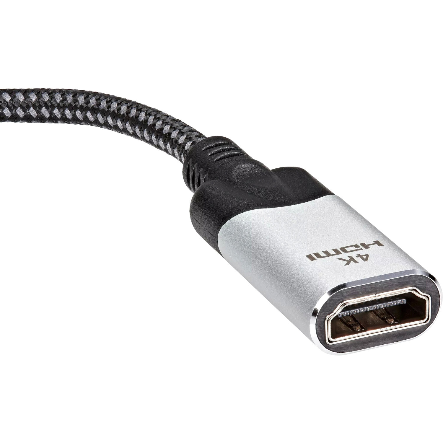 Адаптер VCOM 5 miniDP(M)/HDMI(F) 0.15m 4K/60Hz - фото №4