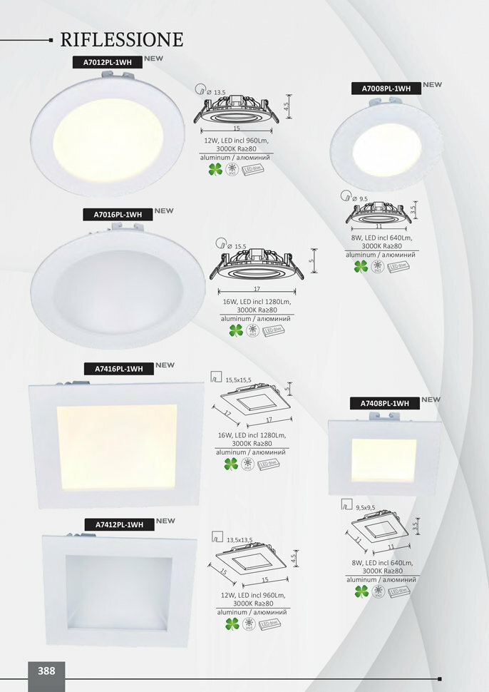 Светильник встраиваемый Arte lamp - фото №8