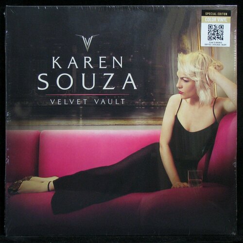Виниловая пластинка PMB Music Karen Souza – Velvet Vault (coloured vinyl)