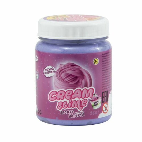 Игра развлекательная Жвачка Cream-Slime с ароматом йогурта, 250г