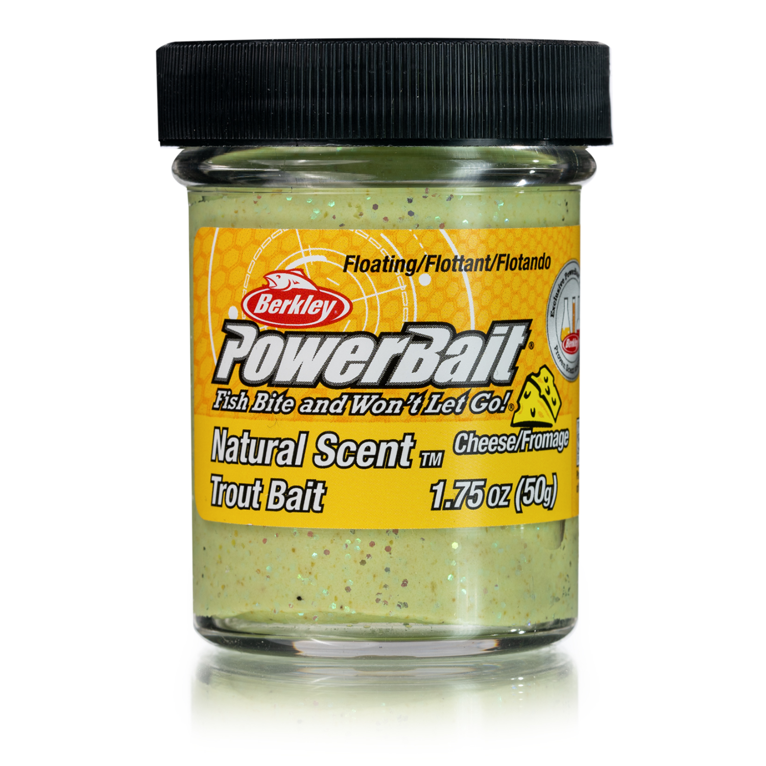 Паста форелевая Berkley "PowerBait" Natural Scent Trout Bait, 50гр, Сыр