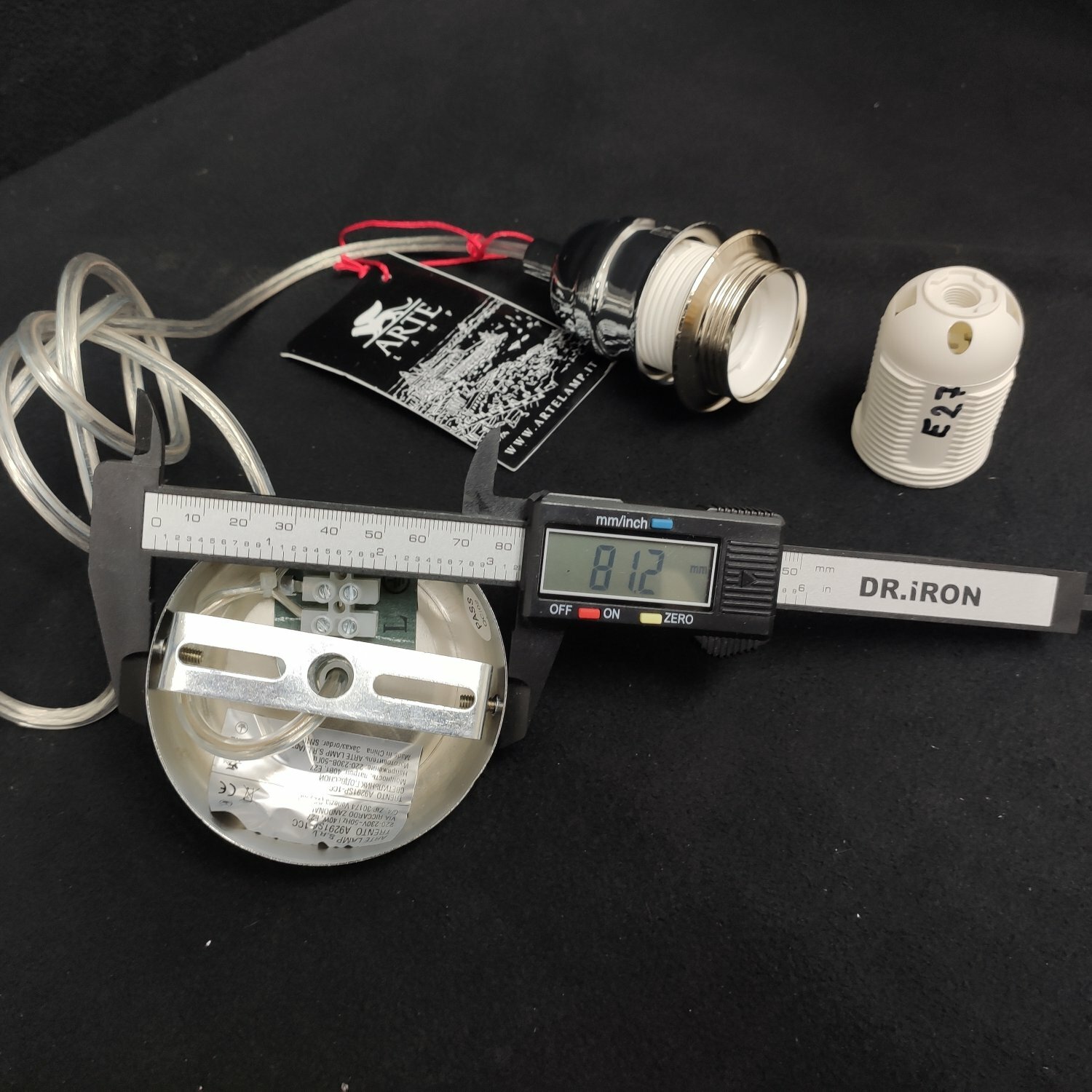 Светильник Arte Lamp Trento A9291SP-1CC, E14, 40 Вт, кол-во ламп: 1 шт., цвет: хром - фото №20
