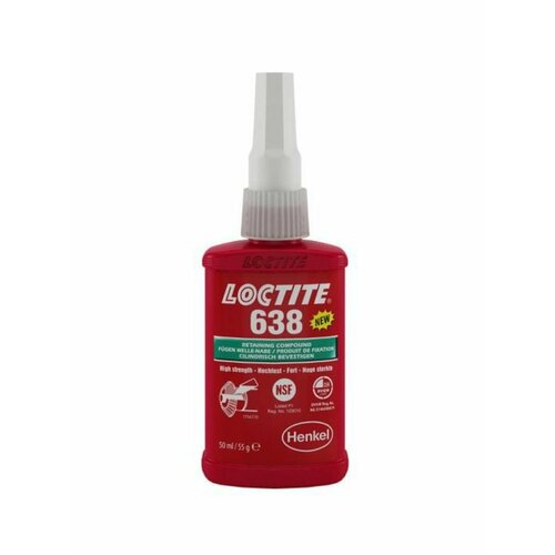 Loctite 638 50мл - вал-втулочный быстроотверждаемый фиксатор