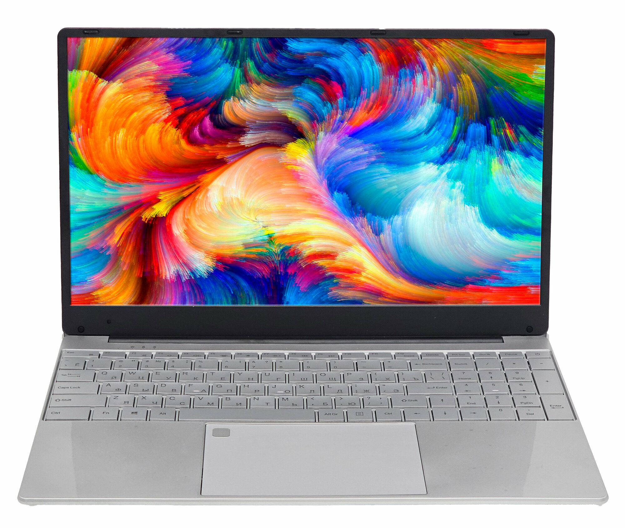 Ноутбук 15.6" Notebook Intel N5095 2.0 GHz, RAM 16GB, SSD 512GB, Intel UHD Graphics, WiFi, Bluetooth, Silver