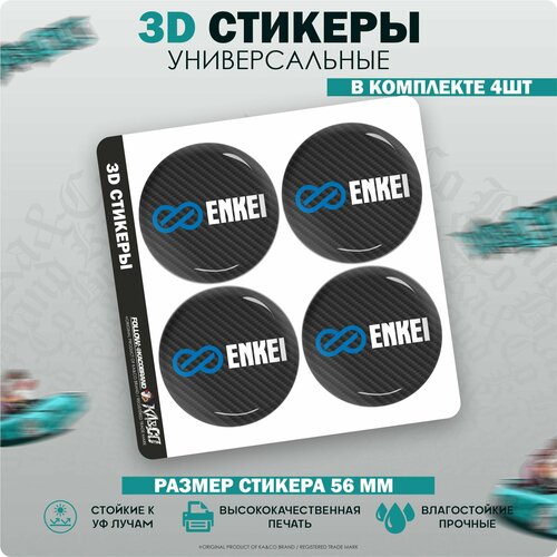 3D Наклейки стикеры на колесный диск Enkei Racing