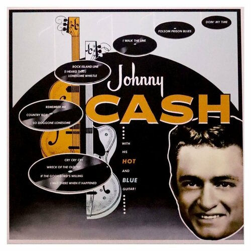 Виниловая пластинка Johnny Cash. With His Hot And Blue Guitar (LP)