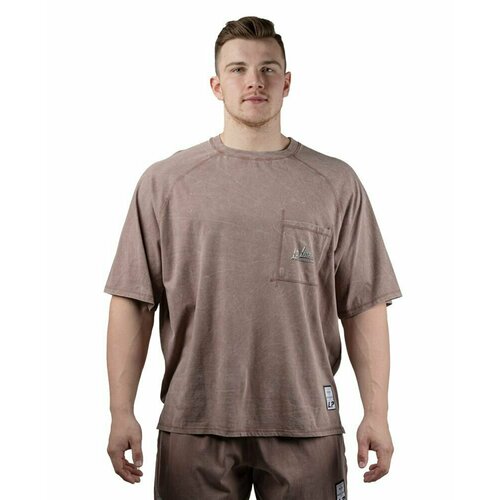 фото Футболка legal power, размер s, коричневый