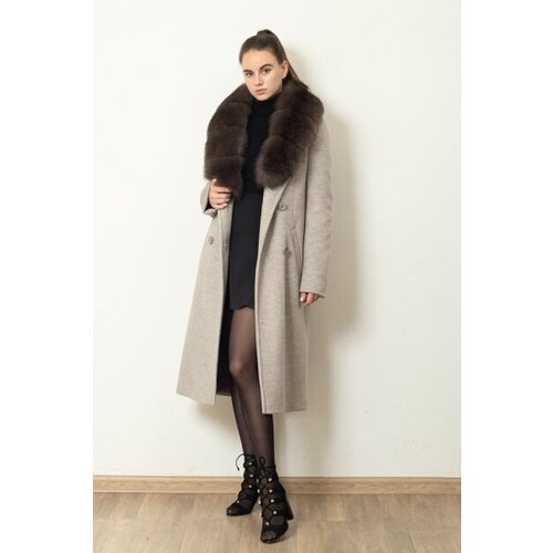 Пальто  MARGO, размер 40-42, бежевый