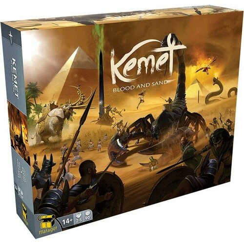 Настольная игра Matagot Kemet: Blood and Sand (Кемет: Кровь и песок)