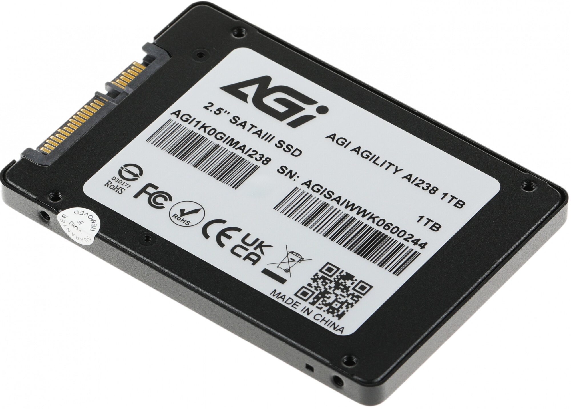 Жесткий диск SSD AGI 1000Gb 2.5" SATA [AGI1K0GIMAI238] - фото №11