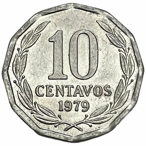 Чили 10 сентаво 1979 г.