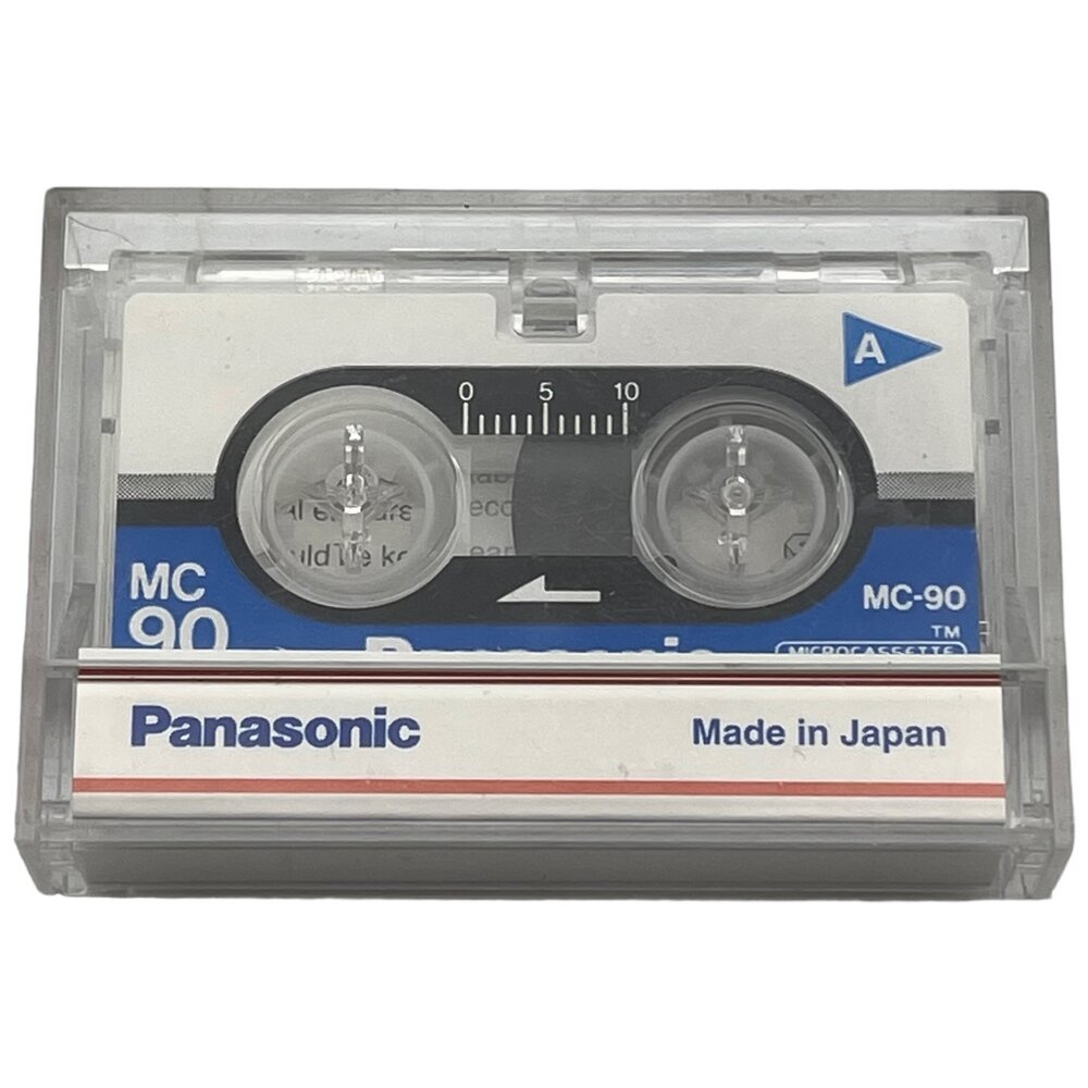 Миникассета для диктофона, МС-90, 1970-1990 гг, Panasonic, Япония