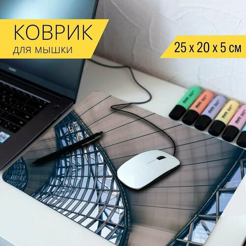 Коврик для мыши с принтом Авиакомпания, аэропорт, дыхательные пути 25x20см. коврик для мыши с принтом qantas авиакомпания декали 25x20см