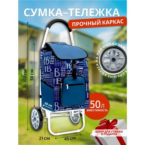 фото Сумка дорожная , 45х60х10 см, синий choice master