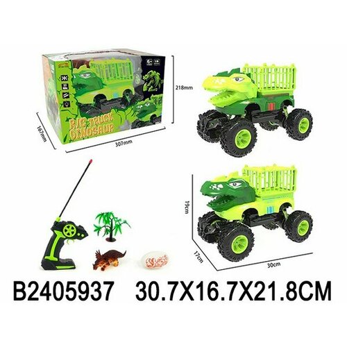 Машинка Диномобиль на радиоуправлении с аксессуарами JIE XIN TOYS TM 2405937