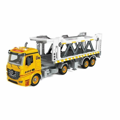 Транспорт без механизмов Funky Toys Игрушка «Транспортер автовоз», свет, звук, 47 см