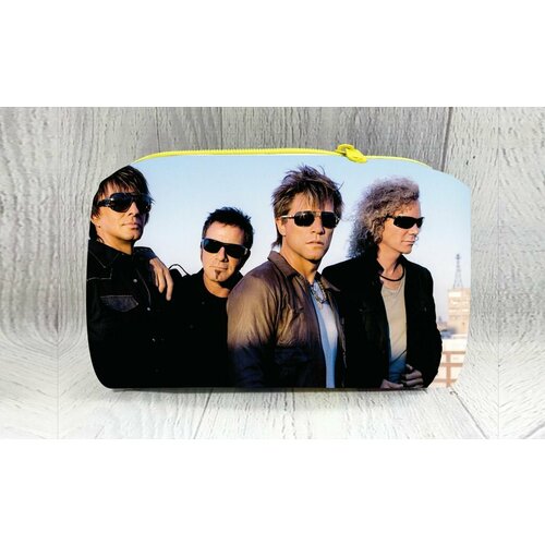 Пенал мягкий горизонтальный Bon Jovi, Бон Джови №8
