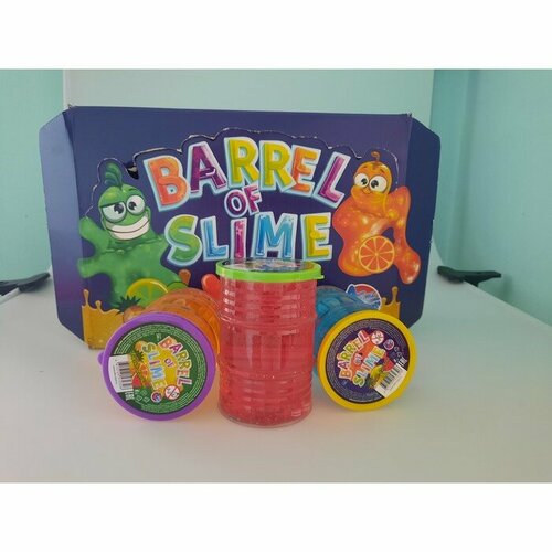 Алекс Тойз Слайм «Бочка» 240 г, цвет микс