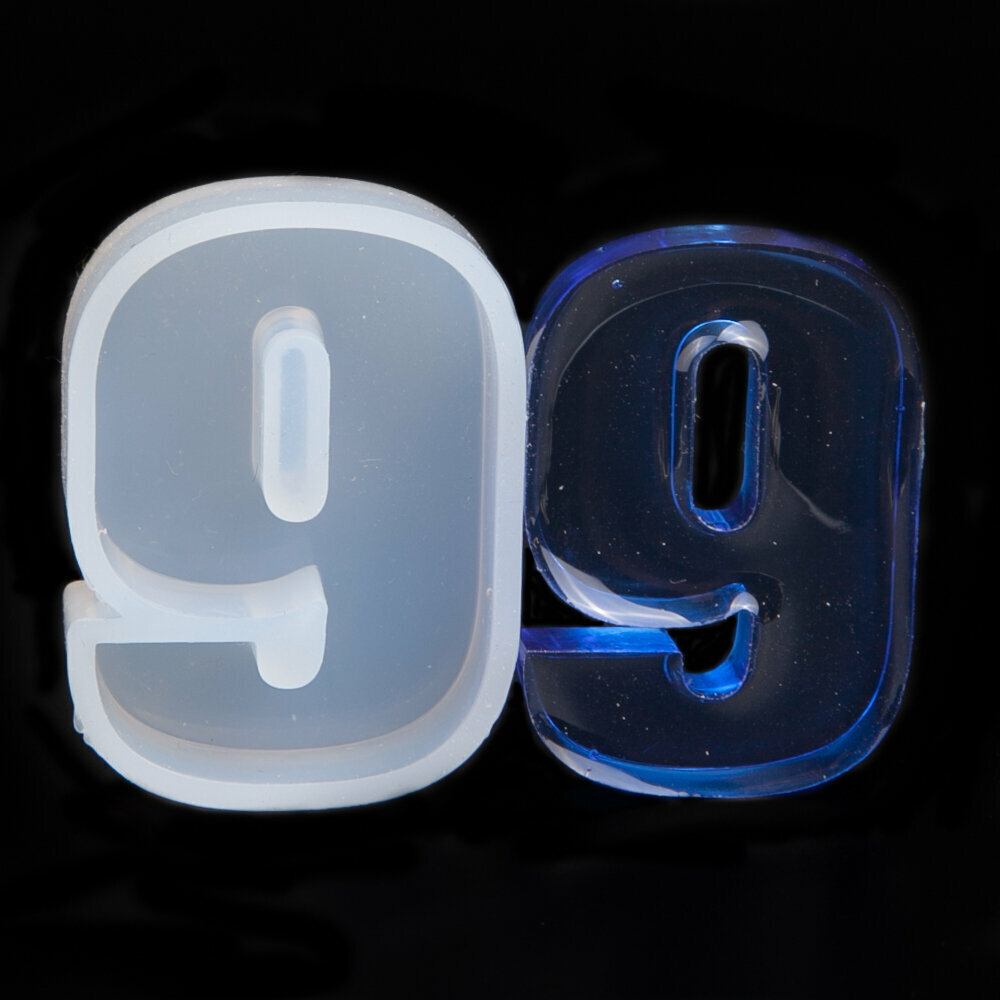 Силиконовый молд "Цифра 9" — фото 1