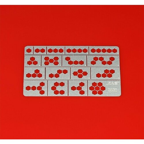 JAS Трафарет Сотовый цифровой камуфляж