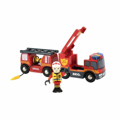 Игровой набор BRIO Пожарная машина Brio игровой набор brio 33424 классика делюкс