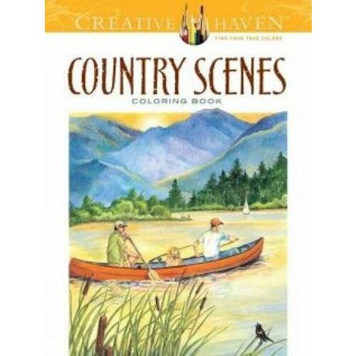 Creative Haven Country Scenes Coloring Book
