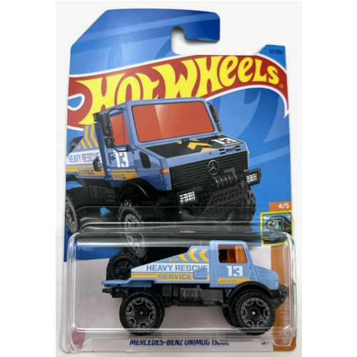 Hot Wheels Машинка базовой коллекции MERCEDES-BENZ UNIMOG 1300L 5785/HKJ99