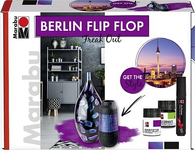 Marabu Berlin Flip Flop набор красок для декора