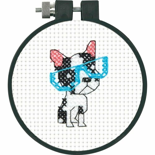 Умный песик (Smart Dog) 72-74552 joy tag ornaments 70 08849 dimensions набор для вышивания 11 x 11 см счетный крест