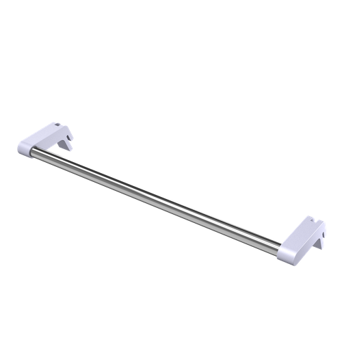 Полотенцедержатель на 6 секц 16х415 мм белый 2252₽