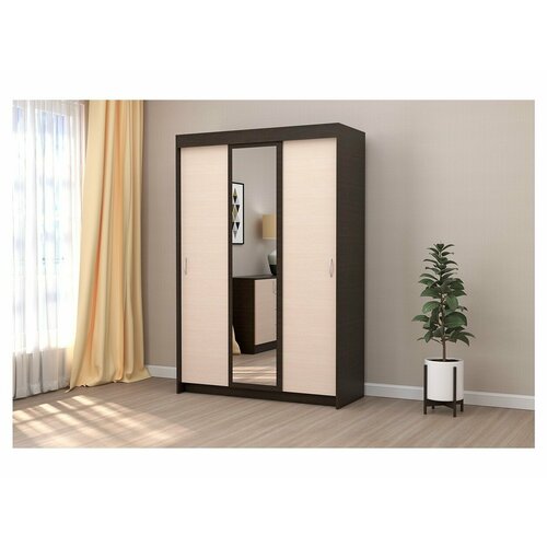 Кэт-7 арт. 015 Шкаф-Купе (Венге / Белфорт)