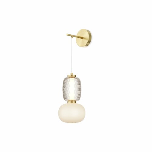 Настенный светильник (бра) Maytoni MOD267WL-L18G3K золотой