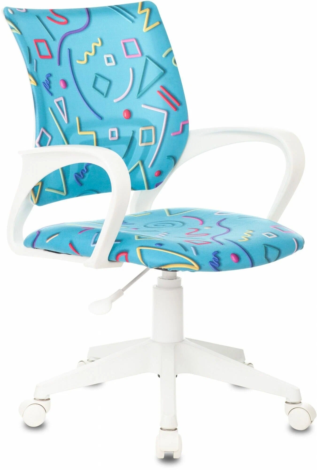 фото Кресло детское BURO KIDS 1 W-STICKBL голубой