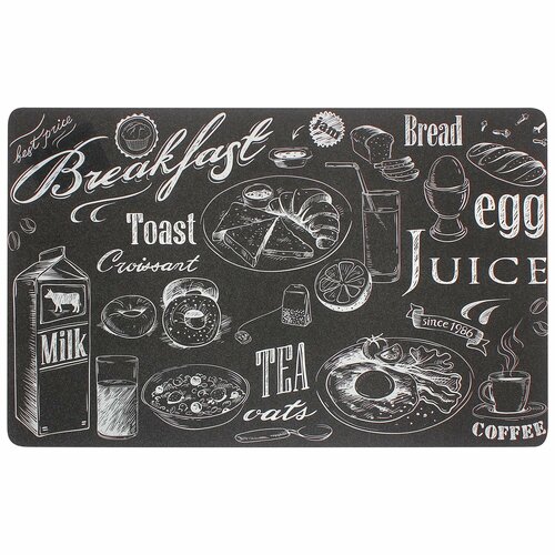 Салфетка сервировочная Ланч 26x41 см прямоугольная ПВХ разноцветная 337₽