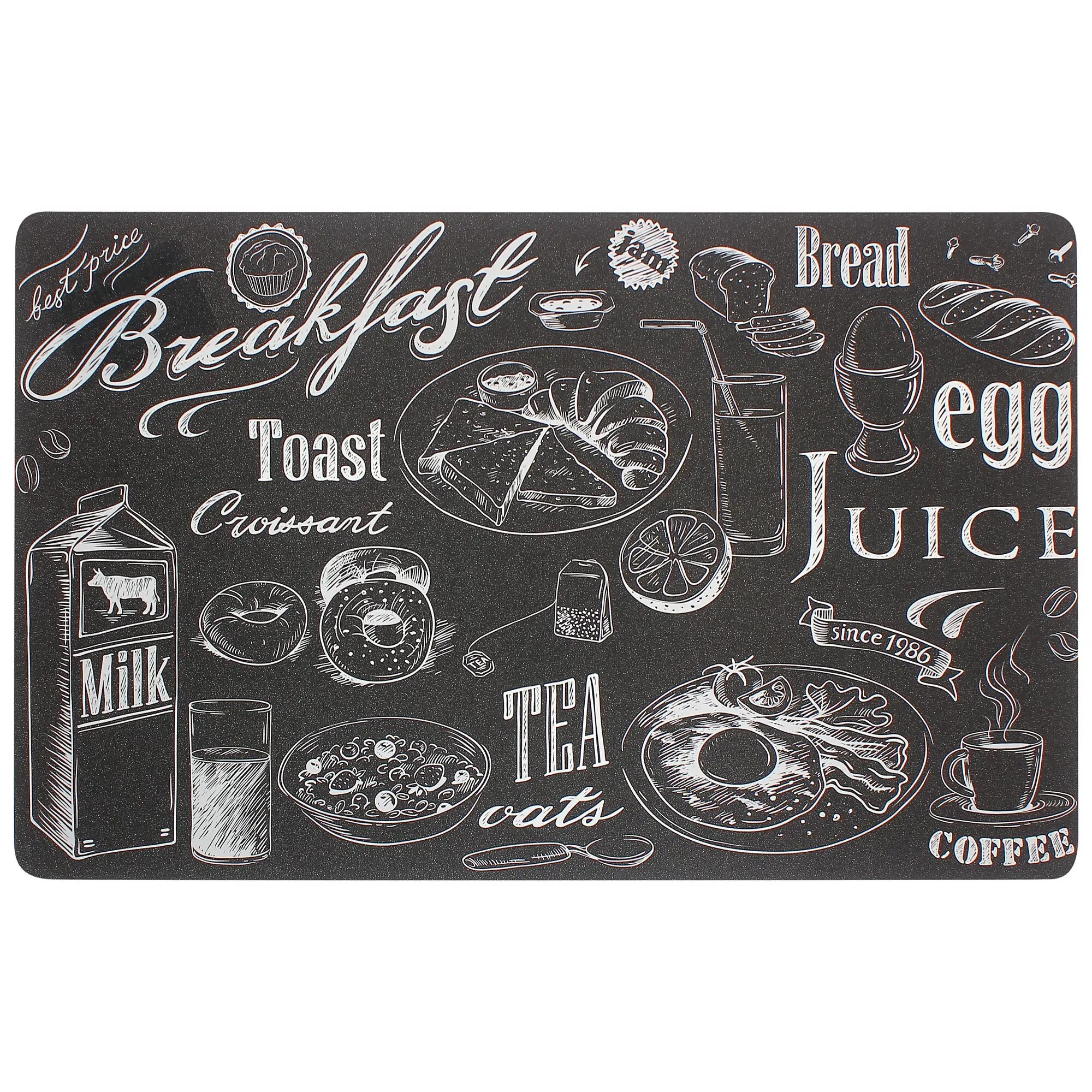 фото Салфетка сервировочная Ланч 26x41 см прямоугольная ПВХ разноцветная