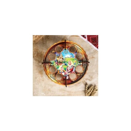 Пасхальная подставка на 8 яиц Домашний обед 195х195 см 3088402 500₽