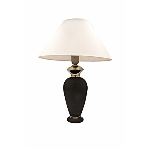 Лампа настольная 30 см. Платина