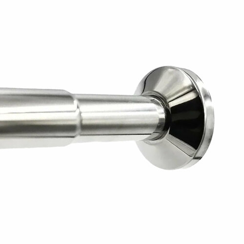 Карниз прямой Go Go 150-250 см нержавеющая сталь 9280₽