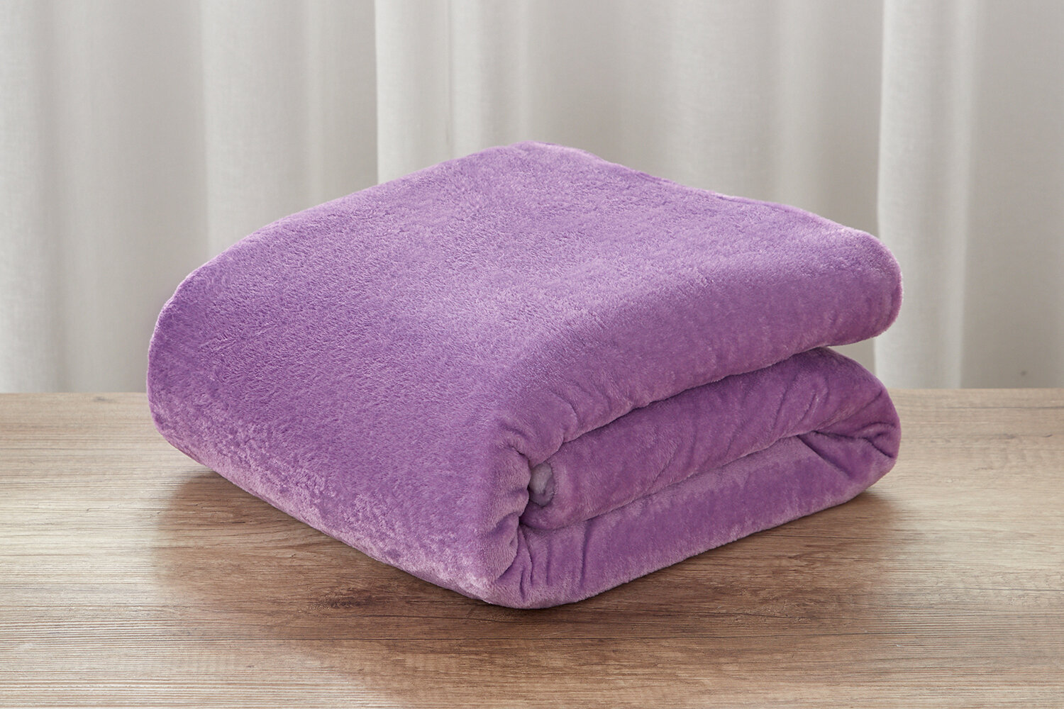 Плед 140х200 см IMPRESS Violet, полиэстер, без рисунка, цвет фиолетовый